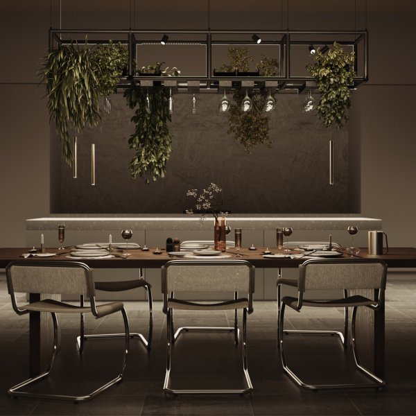 Светильник Technical C147CL-L300-6W3K-B