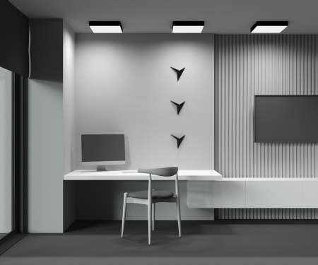 Потолочный светильник Technical C032CL-45W4K-SQ-B