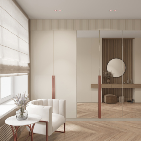 Встраиваемый потолочный светильник Stellanova LED MR16 METAL QUASAR 55 DUO FLAT COPPER