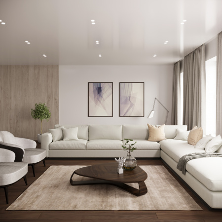 Встраиваемый потолочный светильник Stellanova LED MR16 QUASAR 55 DUO FLAT