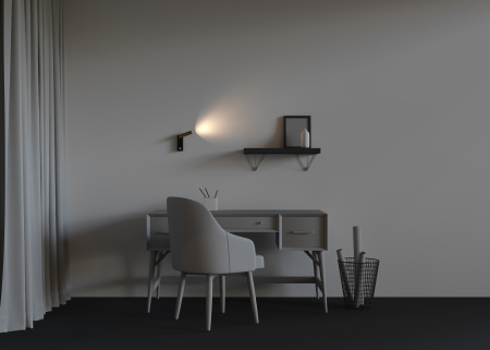 Настенный светильник (бра) Technical C078WL-L3BBS3K