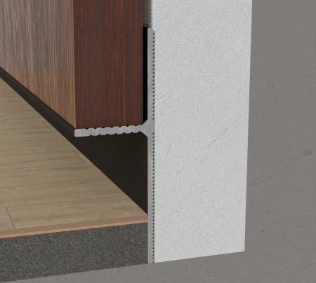 Теневой плинтус ПП-02 универсальный. 20/30 мм. Длина 2 м.п.