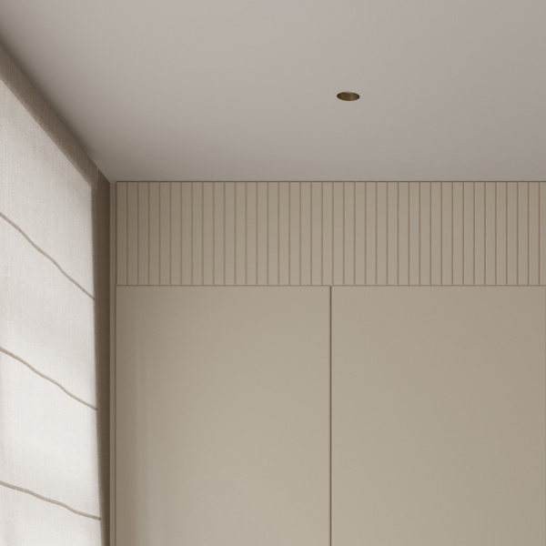 Встраиваемый потолочный светильник Stellanova LED MR16 METAL QUASAR 55 FLAT BRASS