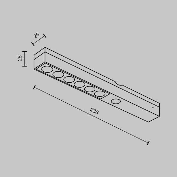 Торговое оборудование  Technical C120-12W-B