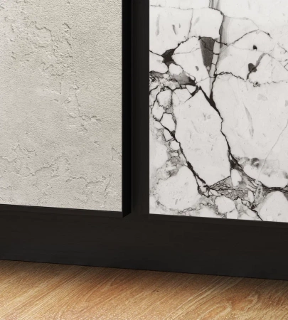 Теневая рейка DUAL под панели и керамогранит. Длина 3 м.п.