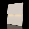 Модульная стеновая 3D панель с LED подсветкой  PIXEL / АМАРОК
