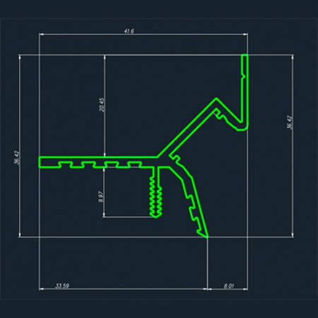 Потолочный профиль Pro Design Gipps 594
