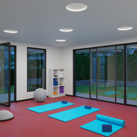 Купольный гипсовый светильник Stellanova ATLAS 425 CLASSIC