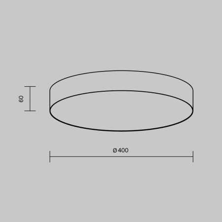 Потолочный светильник Technical C032CL-45W4K-RD-W