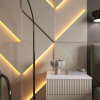 Модульная стеновая 3D панель с LED подсветкой АМАРОК / PRIZMA