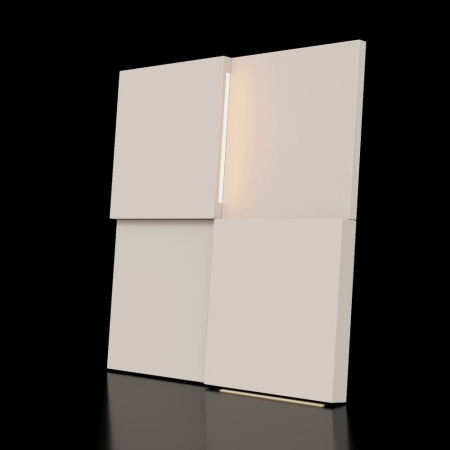 Модульная стеновая 3D панель с LED подсветкой  PIXEL / АМАРОК