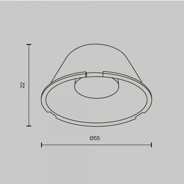 Комплектующие для светильника Technical LensD60-24