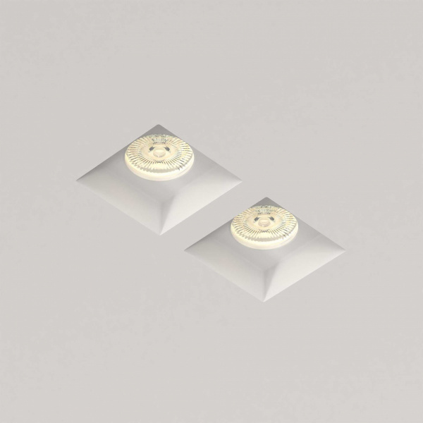Потолочный гипсовый светильник Stellanova MAIA 80 DUO FLAT