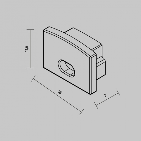 Комплектующие для профиля Led Strip 642007