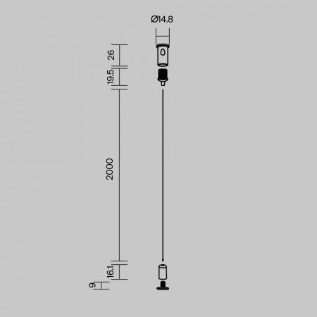 Комплектующие для профиля Led Strip 642045
