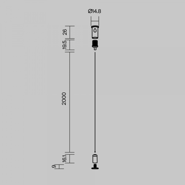 Комплектующие для профиля Led Strip 642045