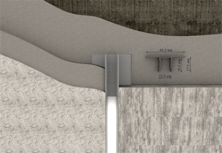 Декоративный стеновой профиль Pro Design 534