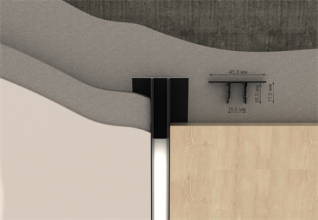 Декоративный стеновой профиль Pro Design 534