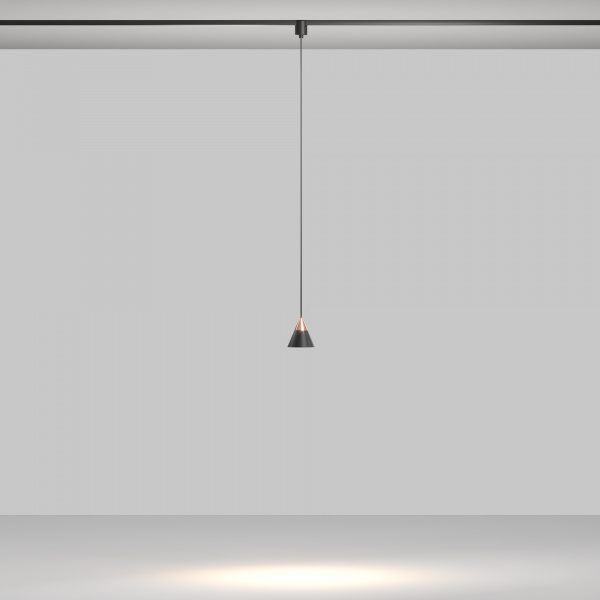 Трековый подвесной светильник Technical TR166-1-7W3K-M-B