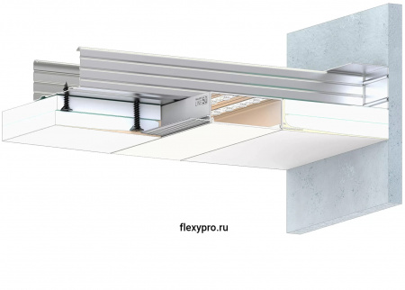 Flexy GIPS LINE 50 - световой профиль. Длина 2 м.п.