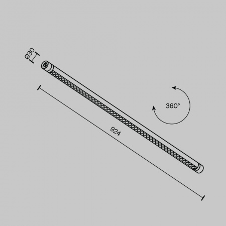Светильник Technical C149CL-L900-24W3K-B