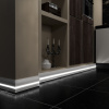 Плинтус для подсветки LED «EVROWOOD» PN 080 2000х95х16 мм.