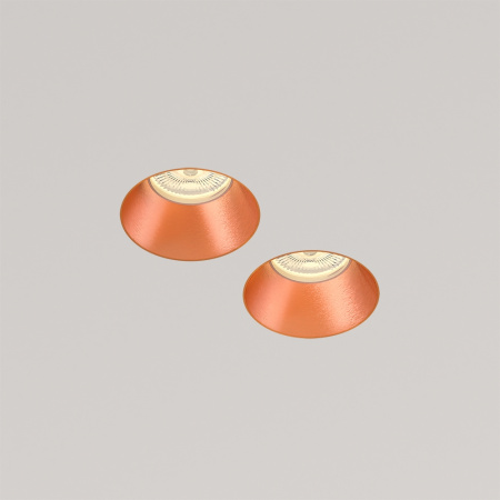 Встраиваемый потолочный светильник Stellanova LED MR16 METAL QUASAR 80 DUO COPPER