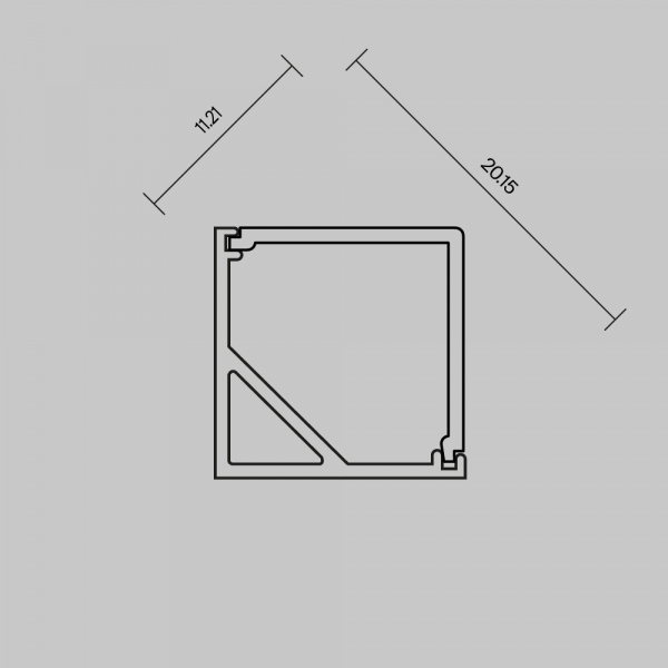 Комплектующие для профиля Led Strip 642028