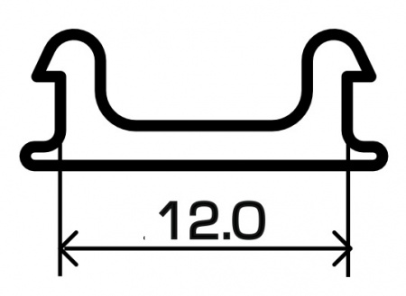 Вставка ЭР 5 FerGipps ПВХ, м.п.
