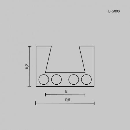 Шинопровод Technical TRX160-115B
