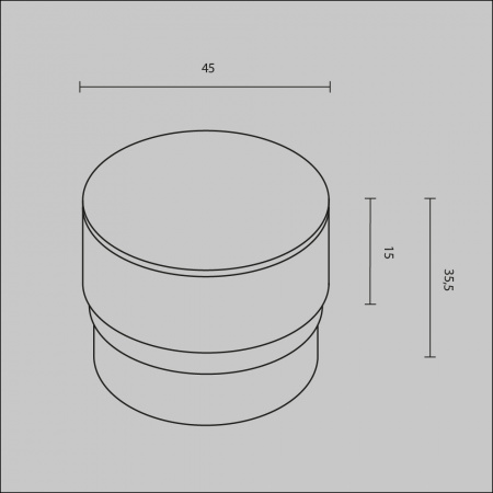 Комплектующие для трековой системы Technical RingSAcr-5-W