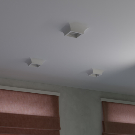 Потолочный гипсовый светильник Stellanova ATLANT