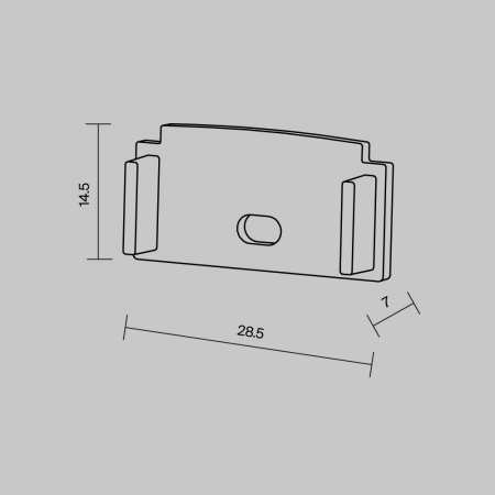 Комплектующие для профиля Led Strip 642008