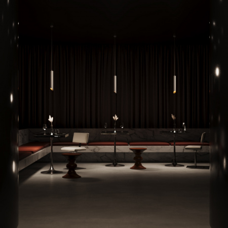 Подвесной светильник Technical P044PL-01-40GU10-W