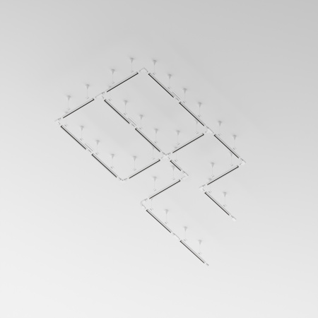 Шинопровод накладной/подвесной Technical TRX005-312W