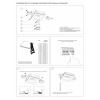 Потолочный гипсовый светильник Stellanova MAIA DUO FLAT Потолочный гипсовый светильник Stellanova MAIA DUO FLAT