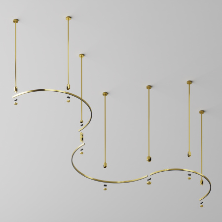 Шинопровод накладной/подвесной Technical TRX154-SR-D650-BS