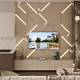 Модульные 3D панели для стен с LED подсветкой