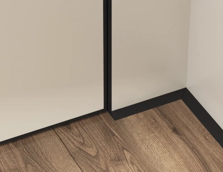 Микроплинтус LACONISTIQ ARM MICRO 19. Длина 2.45 м.п.