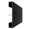 Вставка плинтус 1964 для плинтуса Pro Design 2,7 м.п. (12х80 мм) Черный муар Вставка плинтус 1964 для плинтуса Pro Design 2,7 м.п. (12х80 мм) Черный муар
