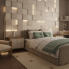 Модульная стеновая 3D панель с LED подсветкой  PIXEL / АМАРОК