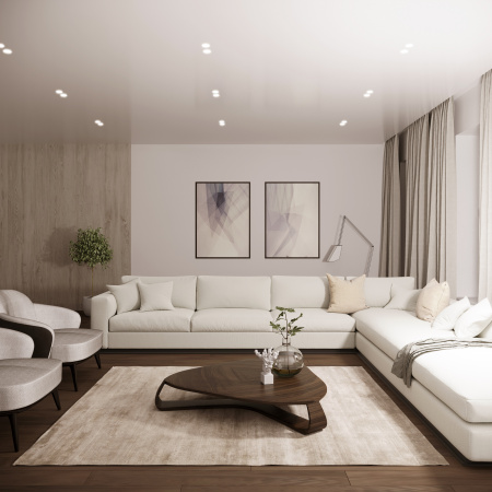 Встраиваемый потолочный светильник Stellanova LED MR16 QUASAR 55 DUO FLAT