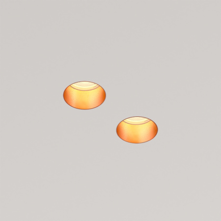 Встраиваемый потолочный светильник Stellanova LED MR16 METAL QUASAR 55 DUO COPPER