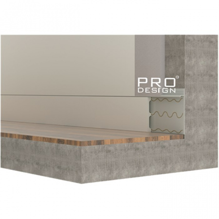 Вставка в плинтус Pro Design 80 мм (дюрополимер)