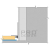 Щелевой плинтус Pro Design Mini L 601 Щелевой плинтус Pro Design Mini L 601