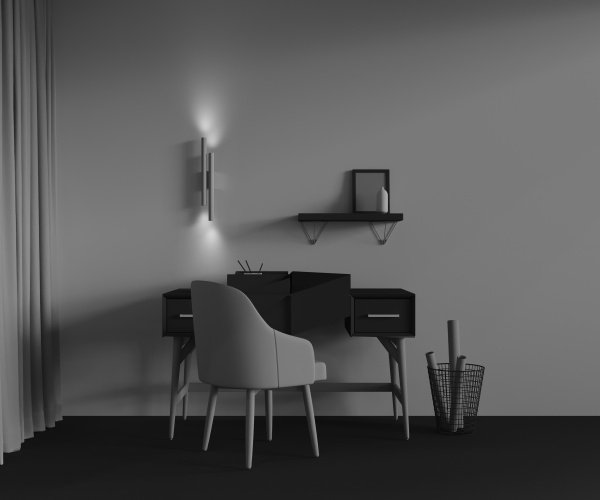 Настенный светильник (бра) Technical C082WL-24W2.7K-BS