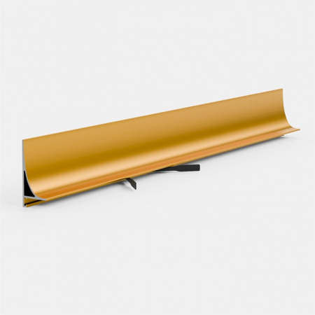 Плинтус Pro Design Corner L 584 Анодированный золото