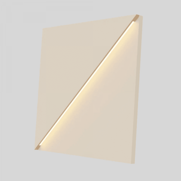 Модульная стеновая 3D панель с LED подсветкой АМАРОК / PRIZMA