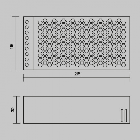 Источник напряжения Technical PSL006-360W-48V-IP20