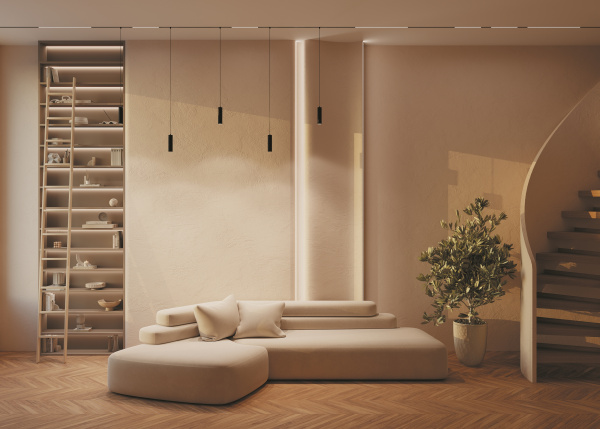 Трековый подвесной светильник Technical TR041-2-12W3K-B